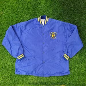 Vintage Hancock County Engineer Ohio Jacket XL 26x30 Blue